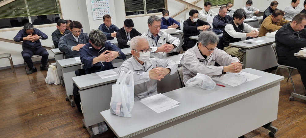 総会の健康セミナー